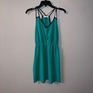 Dress green and black womens small - pearl